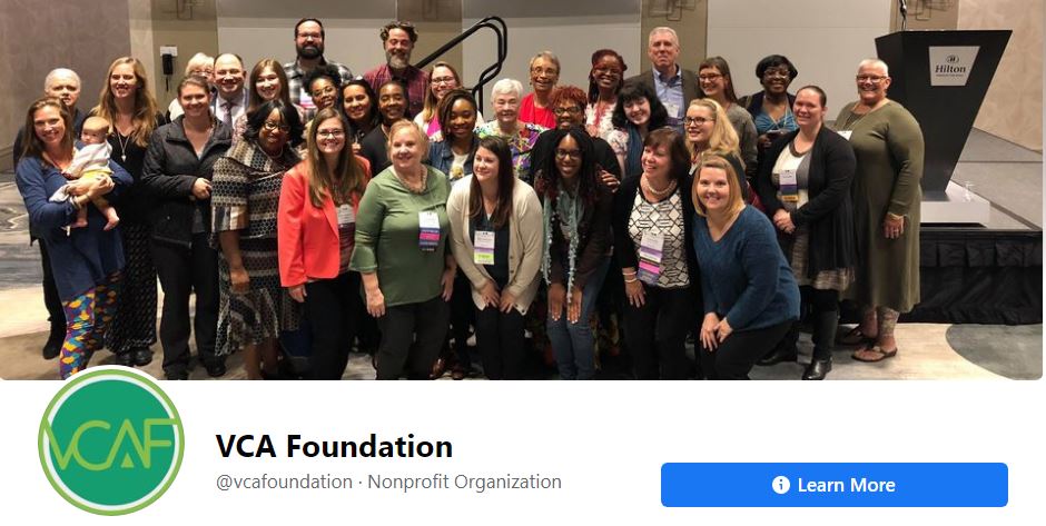 Follow VCA Foundation on Facebook