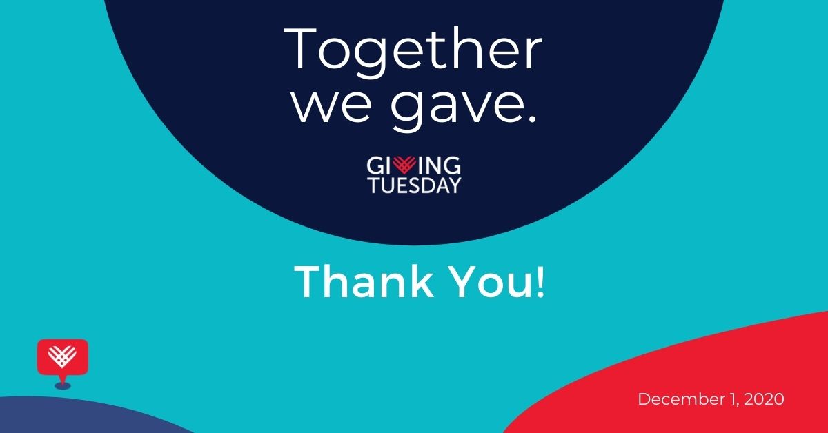 Giving Tuesday 2020 Thank You!