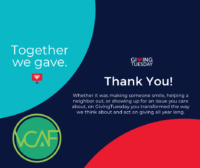 Thank You For Your Support on GivingTuesday